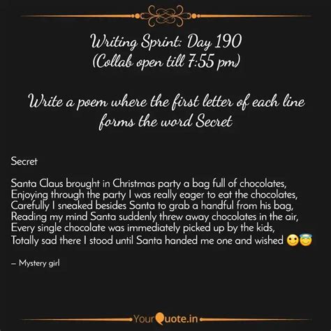 Secret Santa Claus broug... | Quotes & Writings by Mrs.Richa (Rivera ...