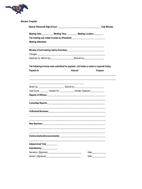 Fillable Online Sample Template for SAC Minutes Fax Email Print - pdfFiller