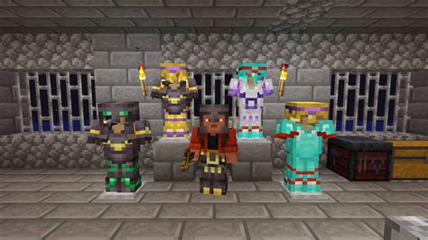 A suit of emerald? Minecraft mobile brings armour trims soon