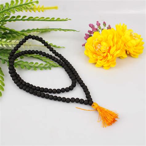 Spillbox Natural Unpolished Original Karungali Malai | Mala for ...