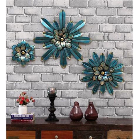 Shop – Decorative Flower Wall Art Set Of 3 - GI Heritage– Gi Heritage