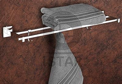 iSTAR Stainless Steel 304 Grade Foldable Towel Hanger for Bathroom ...