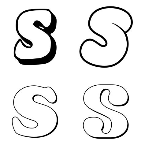 Cute Bubble Letters - 10 Free PDF Printables | Printablee