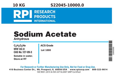 Sodium Acetate