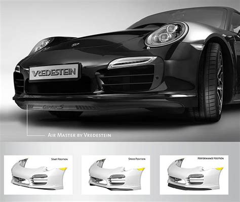 Apollo Tyres designs variable front spoiler for Porsche 911 Turbo ...