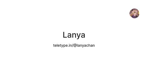 Lanya — Teletype