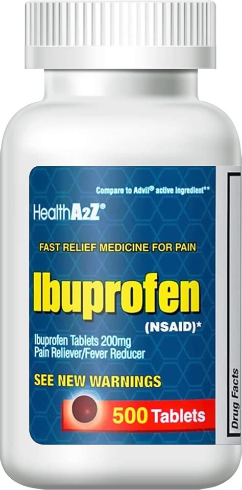 Amazon.com: A+Health Ibuprofen 200 Mg Softgels, Pain Reliever/Fever ...