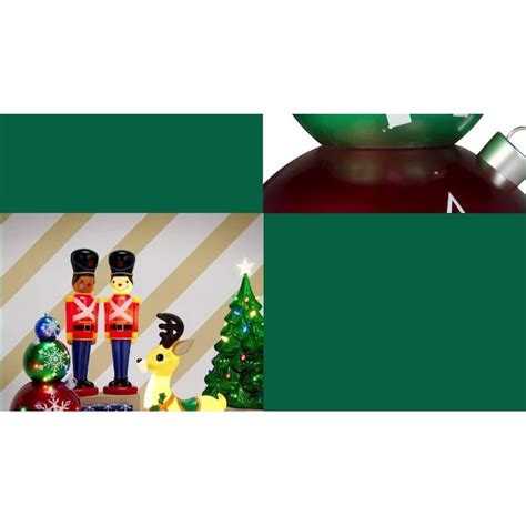 Holiday Living 36.02-in Freestanding Ornament Door decoration with ...