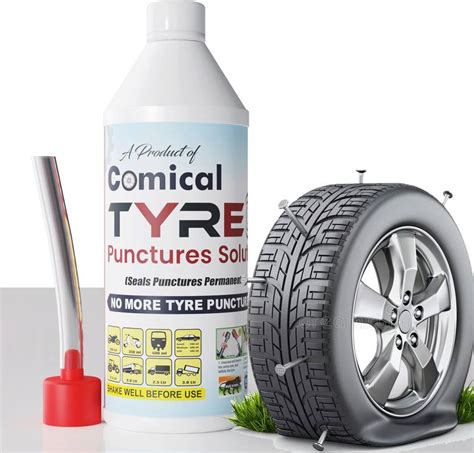 COMICAL Tubeless Tyre Sealant And Coolant Tubeless Tyre Puncture Repair ...