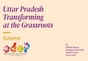 One District One Product (ODOP) Scheme: Uttar Pradesh Transforming at ...