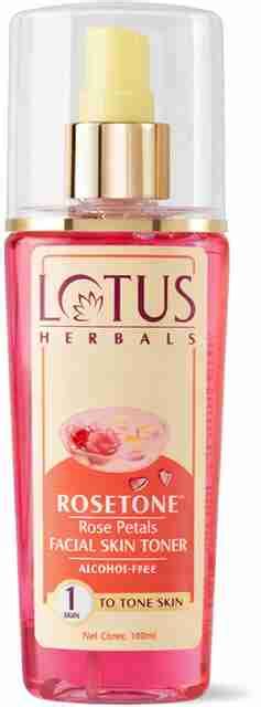 LOTUS HERBALS Rosetone Rose Petals Facial Skin Toner Women - Price in ...
