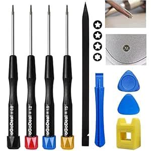 oGoDeal Precision Pentalobe Screwdriver Set P2 P5 P6 5-Point 5-Star 0.8 ...