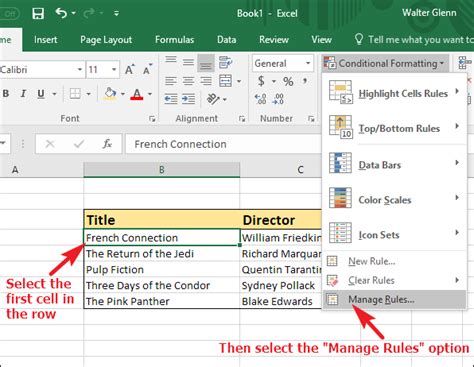 Excel Conditional Formatting Highlight Cell Rules Whole Row 的图像结果