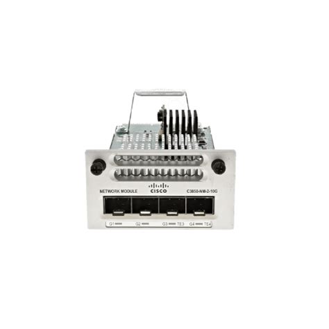 Cisco WS-C3850-48T-E with C3850-NM-2-10G | 48-Port Gigabit Layer 3 Switch