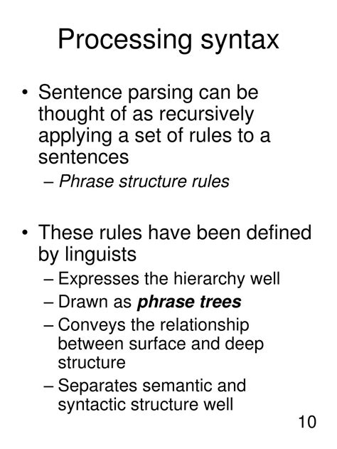 Syntactic Processing 的图像结果