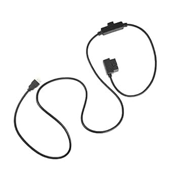 X AUTOHAUX OBDII Cable Adapter Connector OBDII Plug to High Definition ...