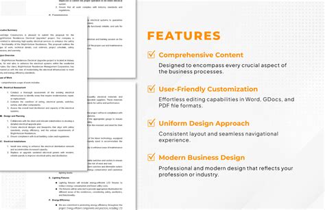 Image result for Electrical Proposal Examples
