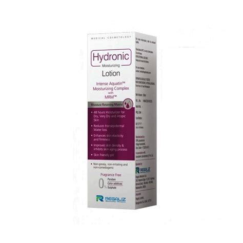 Regaliz Hydronic Moisturizing Lotion 100 ml - Cureka