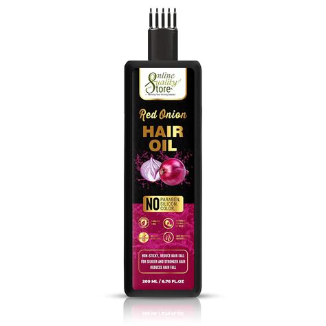 Buy Online Quality Store Onion Hair Oil 200ml for Hair Growth and Hair ...