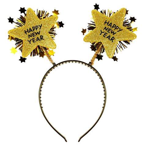 Amazon.com: Huachi Happy New Year Headband 2025 New Years Headbands for ...