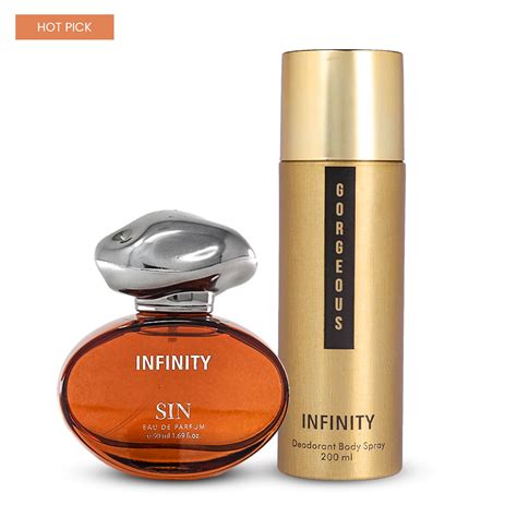Timeless Glamour Combo: Sin & Gorgeous Deodorant – Infinity