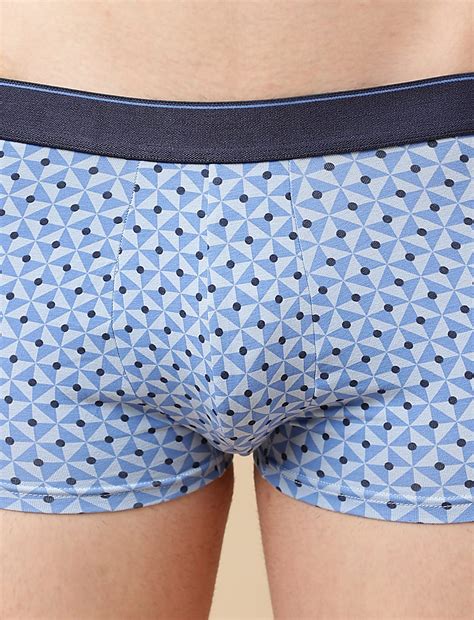 Buy 3 Pack Cotton Mix Printed Hipsters at Marks & Spencer