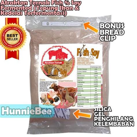 Jual ASLI!! Atraktan Ternak Fish And Soy Tepung Ikan dan Kedelai ...
