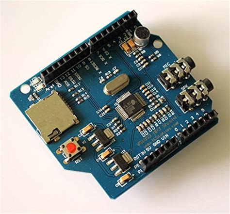 Buy Henglifu NEW VS1053B MP3 Music shield board with TF card slot work ...