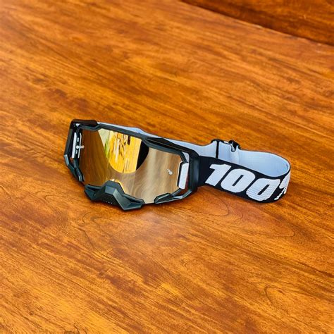 100% ARMEGA OLD BLACK (SILVER LENS) | MX GOGGLES – Garage0eight