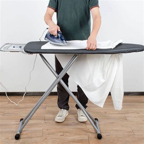 Ironing Board with Iron Rest,Adjustable Height Ironing table,Foldable ...