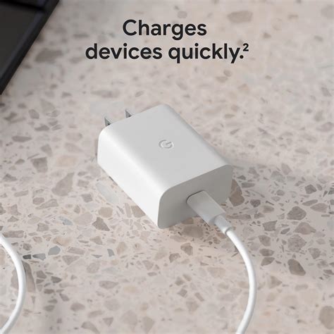 Buy Google 30W USB-C Charger - Fast Charging Pixel Phone Charger ...