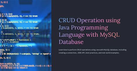Image result for Java Crud MySQL