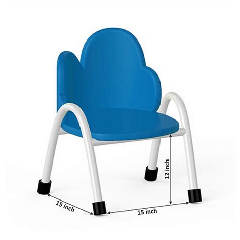 Buy Ok Play Cloud Chair, Study Chair, Sturdy And Durable Chair, Plastic ...