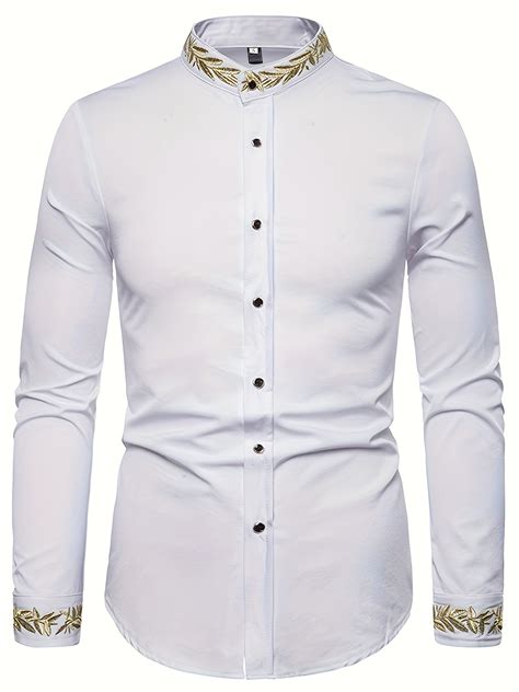 Camisas de on sale vestir bordadas