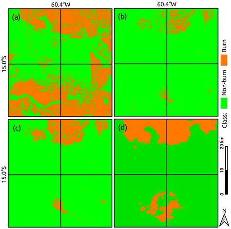 Mapping Burned Areas with Multitemporal–Multispectral Data and ...