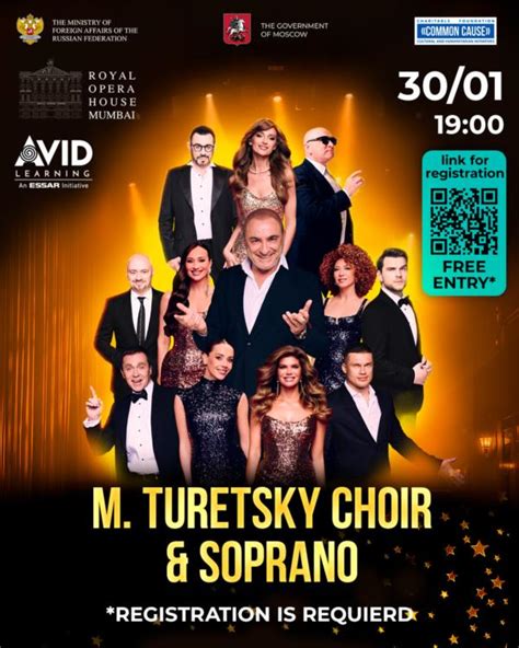 M. Turetsky Choir & Soprano - Songs of Unity | Ticket Booking for M ...