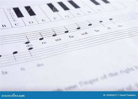 Do re mi stock image. Image of theory, system, solfege - 183452617