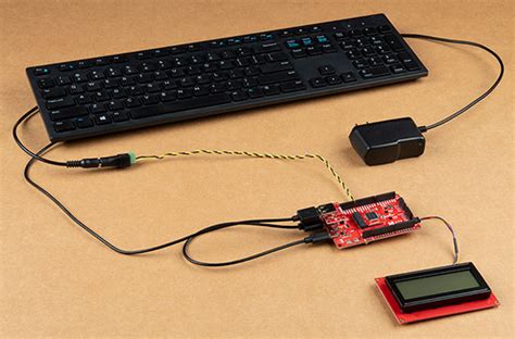 Qwiic Digital Desk Sign with MicroMod