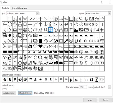 Image result for Windows Key Symbol Font