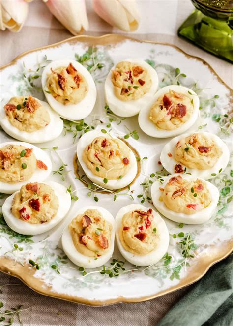 Bacon Topped Deviled Eggs at Gemma Adcock blog