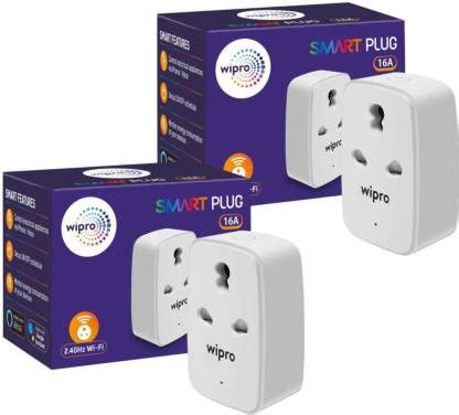 Wipro 16A WiFi Smart Plug Price in India - Buy Wipro 16A WiFi Smart ...