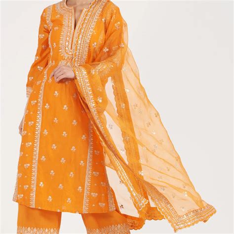 Orange New Rati Palazzo Set – Ganpatis