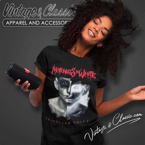 Motionless In White Shirt Graveyard Shift - Vintagenclassic Tee