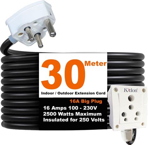 MAX Extension Drum 25 Meter Wire (1.5MM, 3 Core Cable)|with Two ...