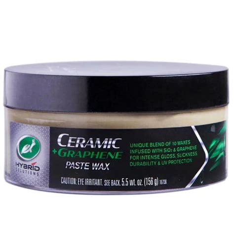 Turtle Wax 156G Hybrid Solution Ceramic Graphene Paste Wax - Car Cosmic ...