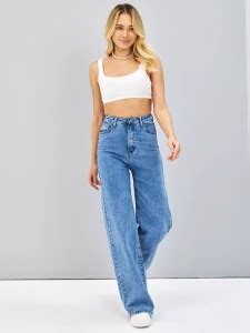 AADVI FASHION Loose Fit Women Light Blue Jeans - Buy AADVI FASHION ...