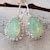 Buy Emerald Earrings,bridal Earrings,rose Gold Earrings,emerald Stud ...