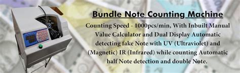 STS - Bundle Note Counting Machine : Amazon.in: Office Products
