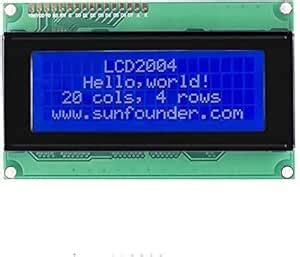 IDUINO LCD2004 Module with 3.3V Backlight Compatible with Arduino R3 ...