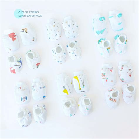 Mittens and Booties Set - 100% Cotton for babiesmittens and booties set ...